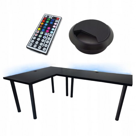 Biurko Gamingowe Narożne - 180x120x36 Model 2