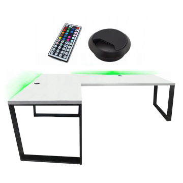 Biurko Gamingowe Narożne...