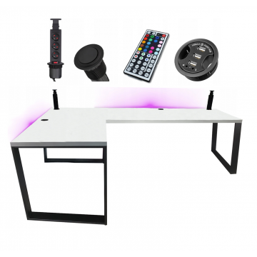 Biurko Gamingowe Narożne...