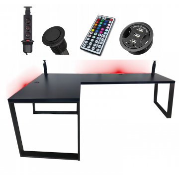 Biurko Gamingowe Narożne...