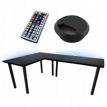 Biurko Gamingowe Narożne -...