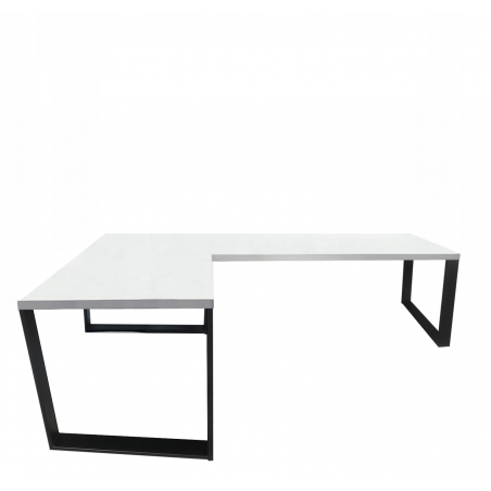 Biurko Gamingowe Narożne Loftowe - 202x136x36 Model 0